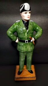 Mussolini ceramica alta 30 cm