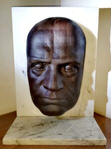 Volto futurista di Mussolini il Duce 