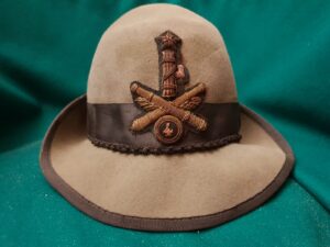 Cappello fascista all'alpina mvsn 